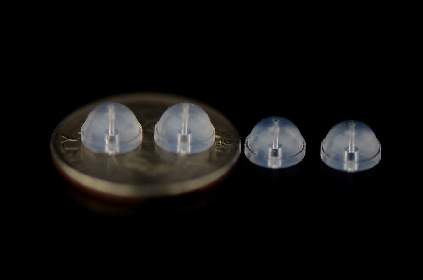 Jelly Silicon Back Earring by 3 Pairs!!!This is Jelly Silicon Back Earring 3 Pai