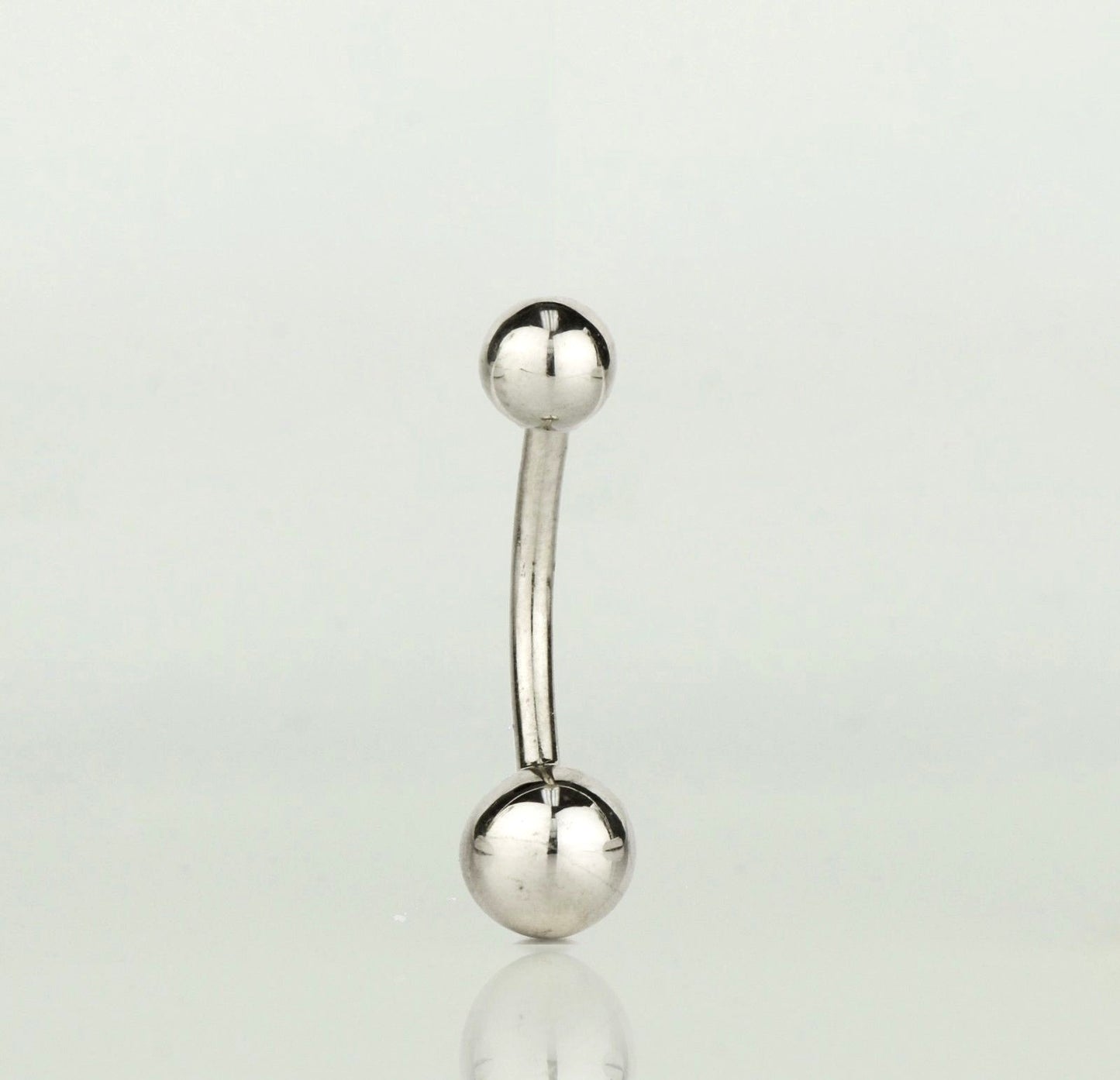 14k Yellow or White Gold Belly Button Ball Body Jewelry Piercing