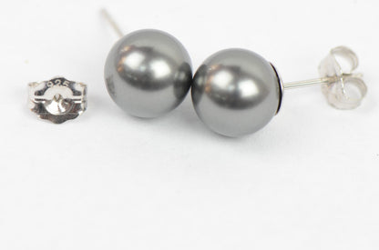 925 Sterling Silver Beautiful Pearls Stud Earrings for Women