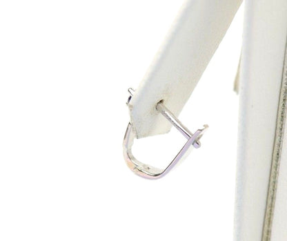 925 Sterling Silver leverback Birthstone Heart Shaped Stud Earrings for Women