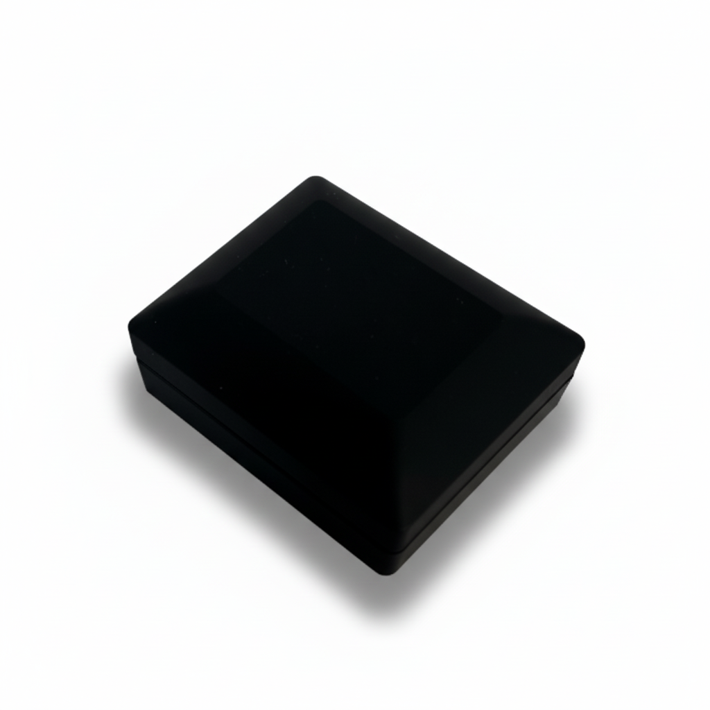 LED Light Pendant Box Velvet Jewelry Case Gifts Box