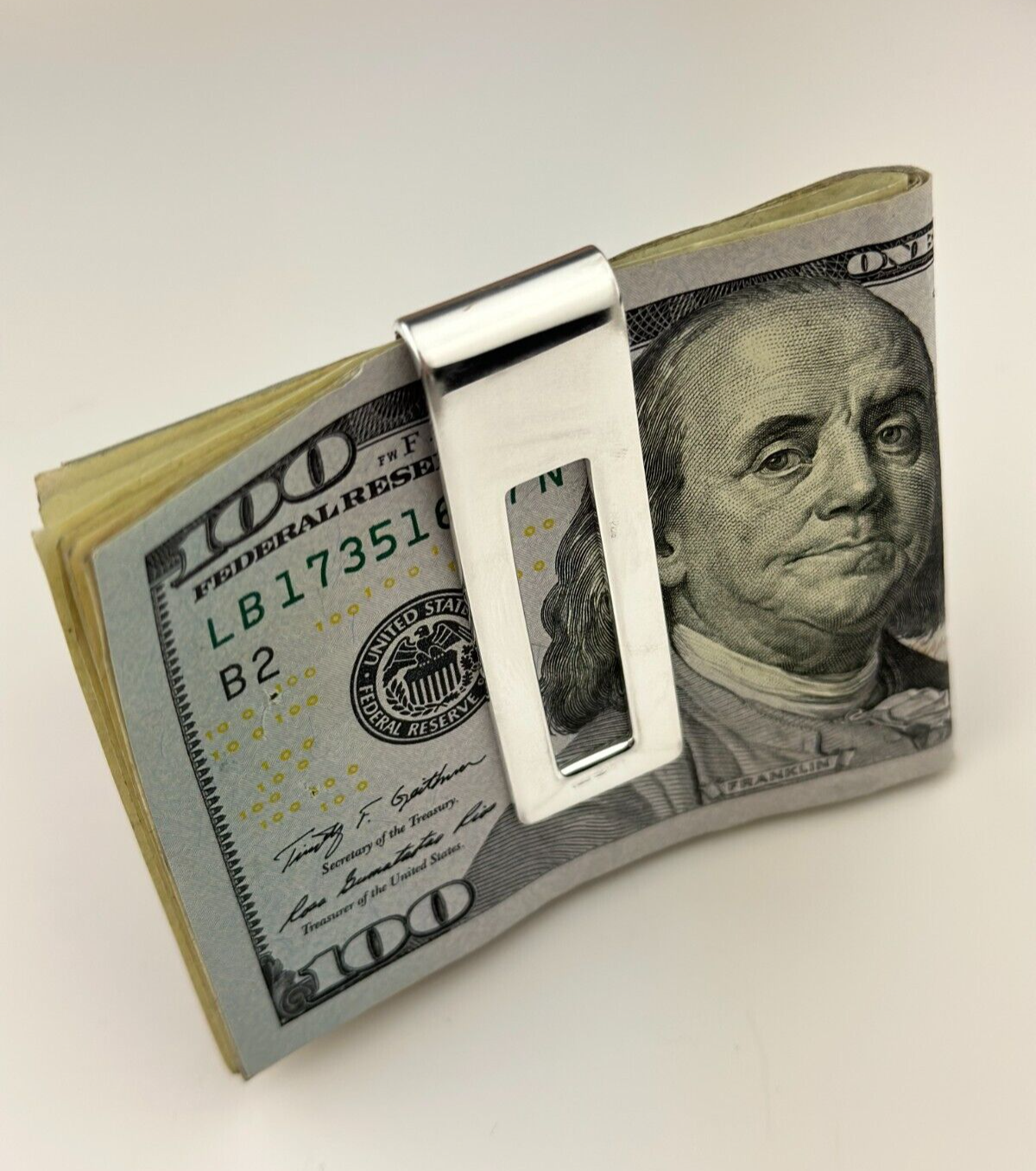 925 Sterling Silver Money Clip