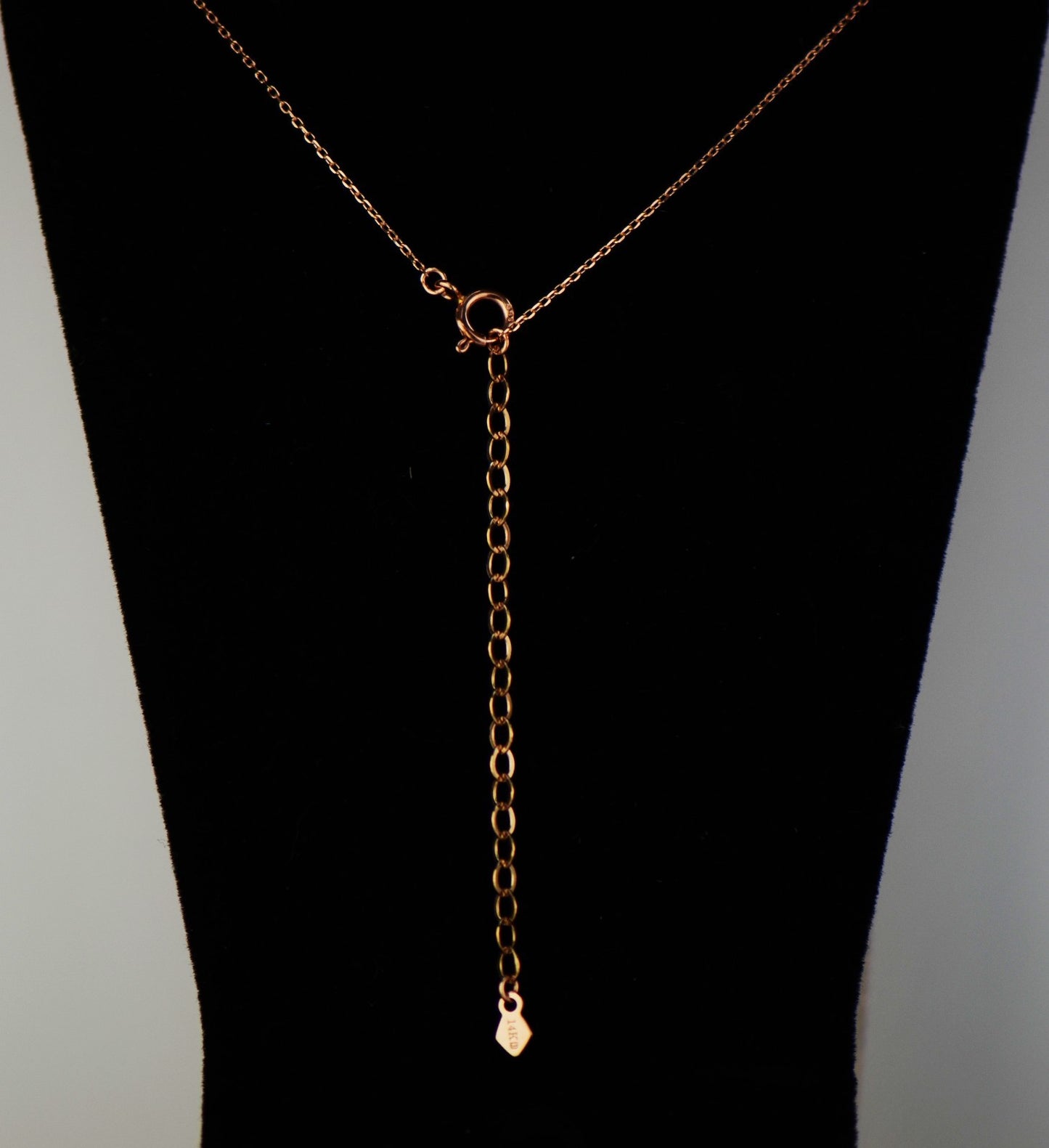 2ct Round Solitaire Pendant Necklace Bezel Set Chain 14K Yellow/White/Rose Gold