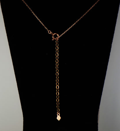 2ct Round Solitaire Pendant Necklace Bezel Set Chain 14K Yellow/White/Rose Gold