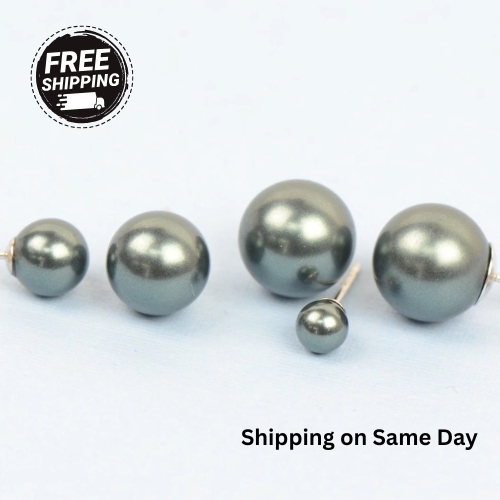 925  Sterling Silver Beautiful Swarovski Pearls Earrings for women