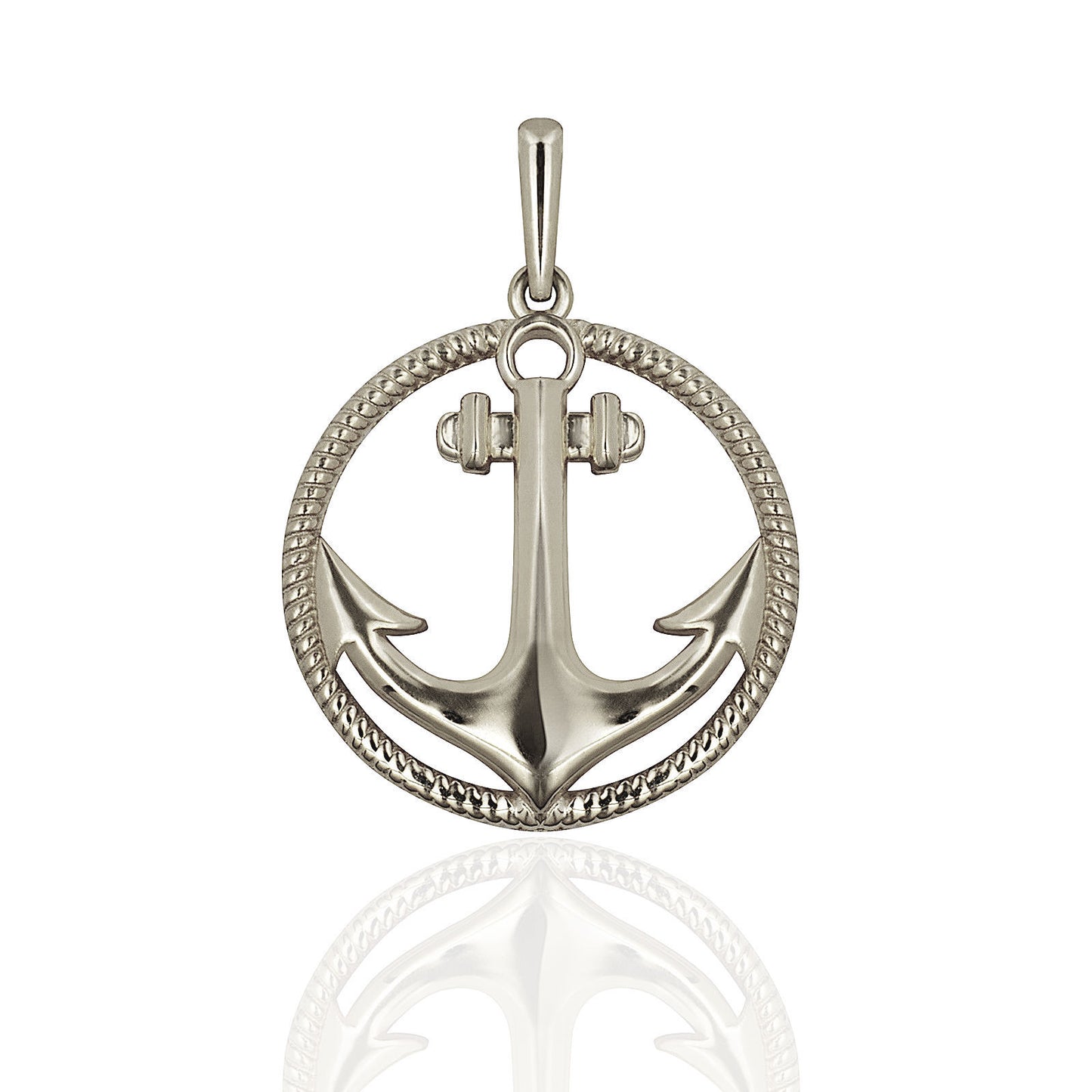 14K Yellow Gold Charm / Anchor Pendant