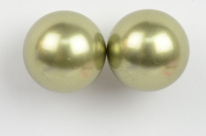 925 Sterling Silver Classic Pearls push back Stud Earrings for Women