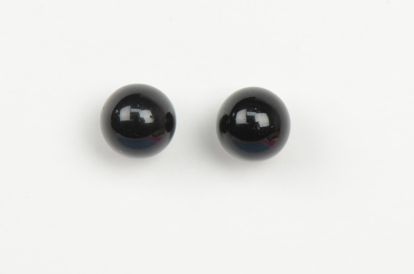 925 Sterling Silver black Onyx Pearl 4mm 8mm Stud Earrings for Women