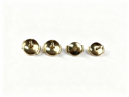 14k Gold Guardian Back and Post System Earring Replacement by piece