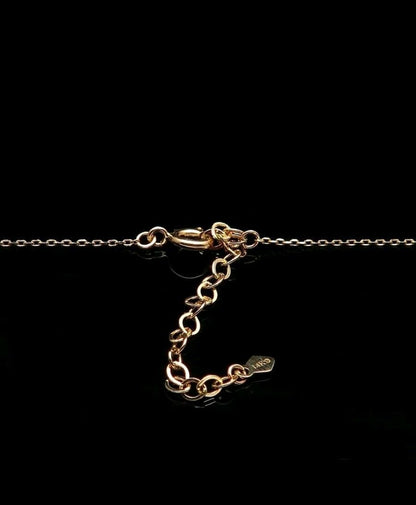 2ct Round Solitaire Pendant Necklace Bezel Set Chain 14K Yellow/White/Rose Gold