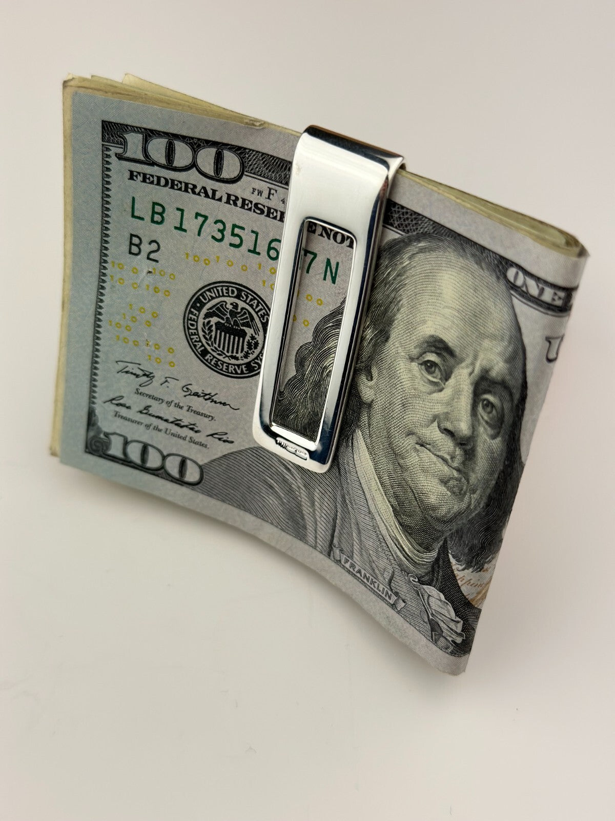 925 Sterling Silver Money Clip