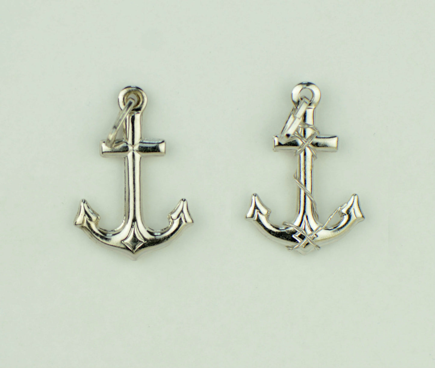 Sterling Silver Anchor Pendant 925