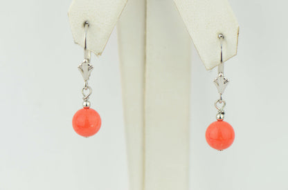925 Silver Reconstituted Turquoise, Coral and Genuine Onyx