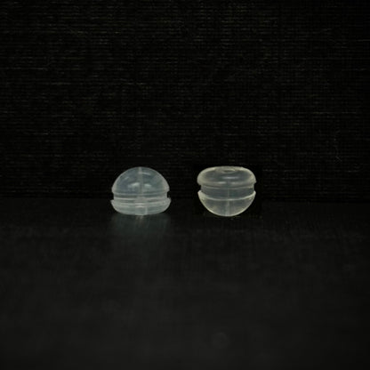 Jelly Silicon Back Earring 100 Pair!!!