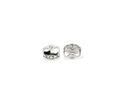 14k Yellow or White Gold Screw-Back Screwpost Earring Replacement Backing / Pair