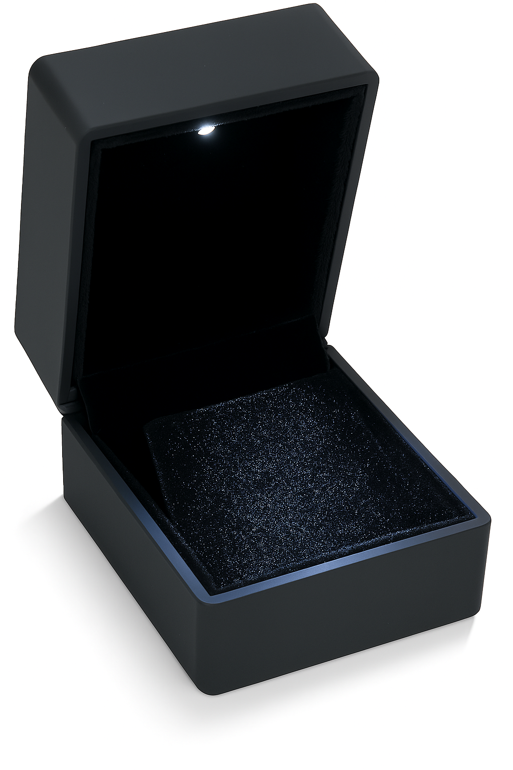 LED Earring Box Velvet Jewelry Case Gifts Box