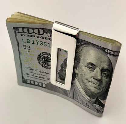 925 Sterling Silver Money Clip