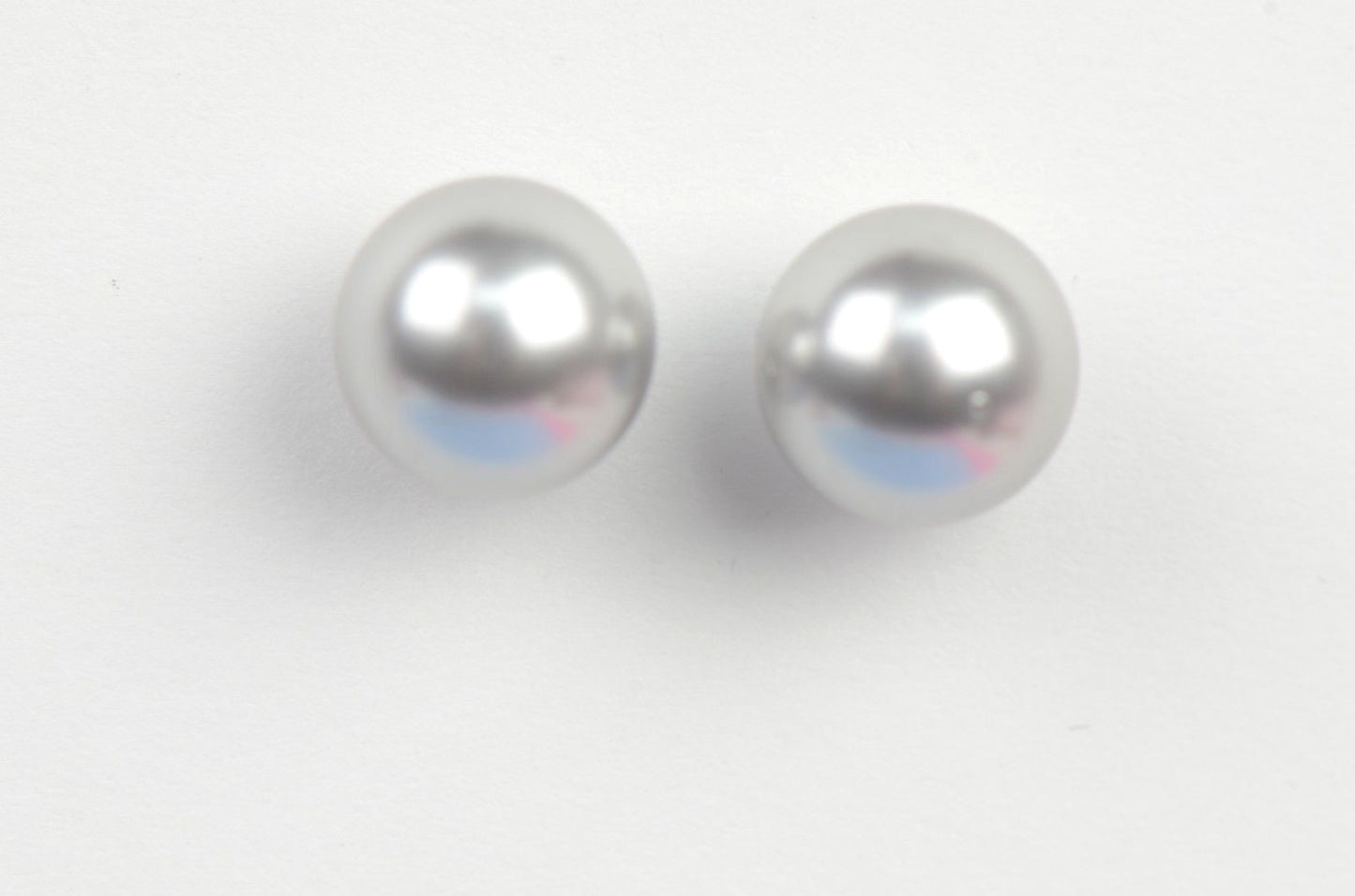 925 Sterling Silver Classic Pearls push back Stud Earrings for Women