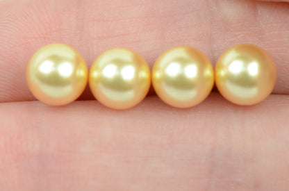 925 Sterling Silver Classic Pearls Stud Earrings for Women