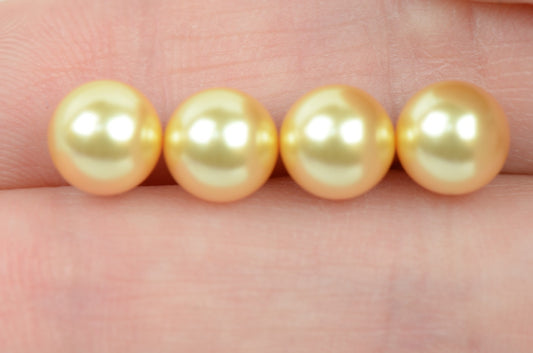 925 Sterling Silver Classic Pearls Stud Earrings for Women