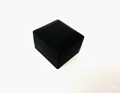 LED Ring Box Velvet Jewelry Case Gifts Box