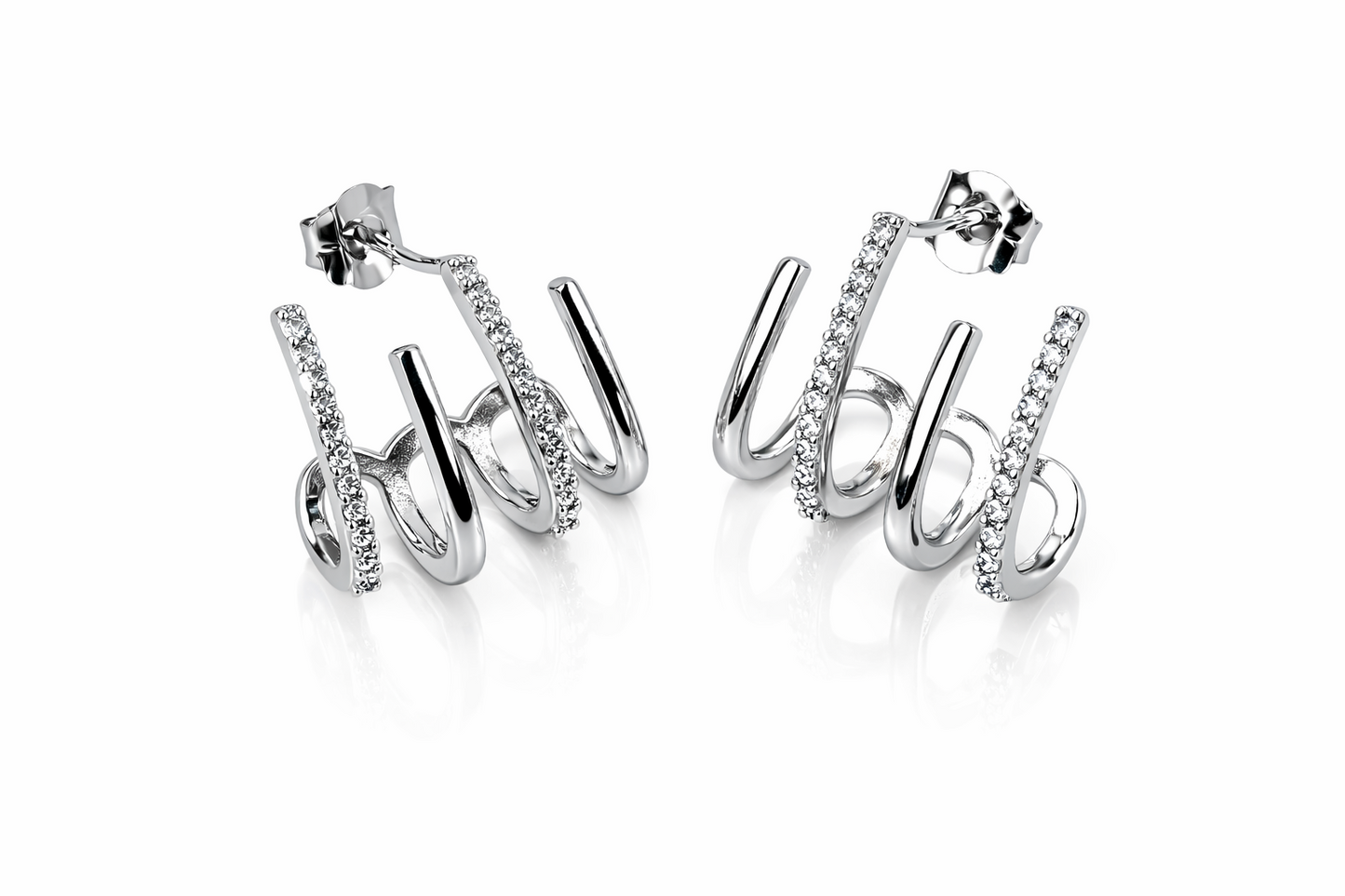 14K Yellow Gold Earrings Push Back
