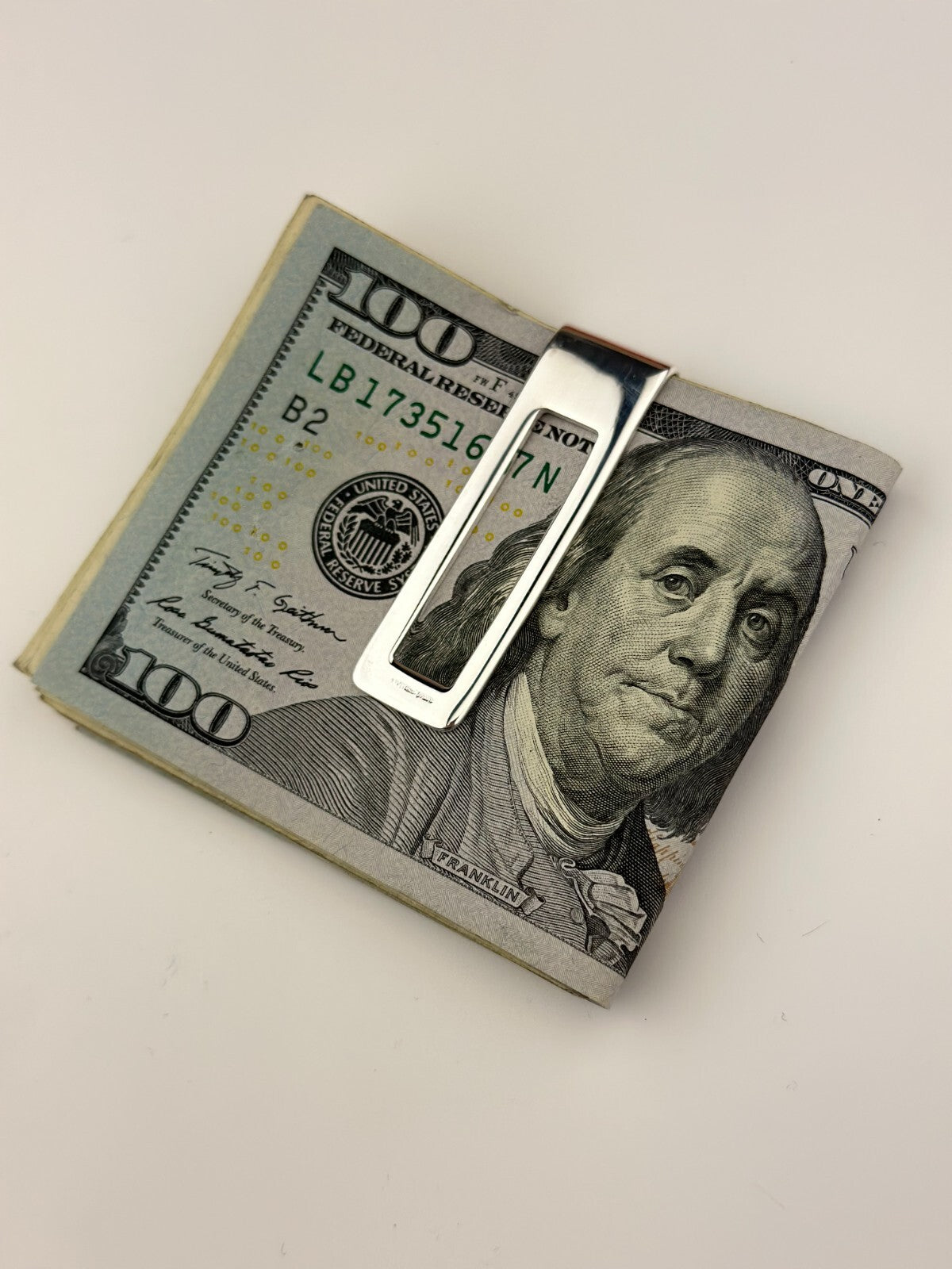925 Sterling Silver Money Clip