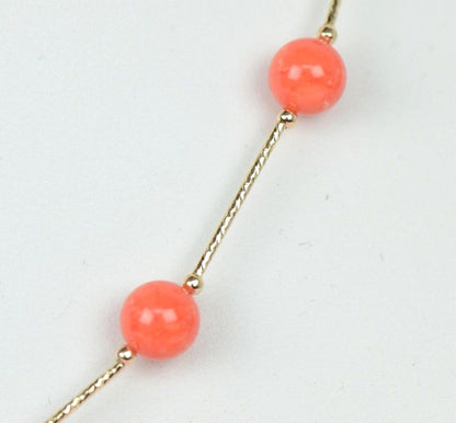 14k Yellow Gold 3pcs Set: Necklace, Bracelet, Earrings