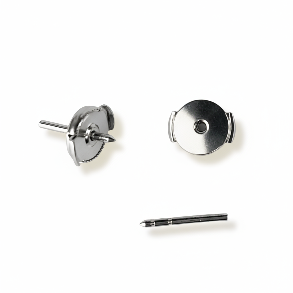 14k Gold Guardian Back and Post System Earring Replacement by piece