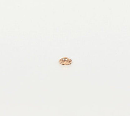 14K Yellow Gold Earring Screw Back