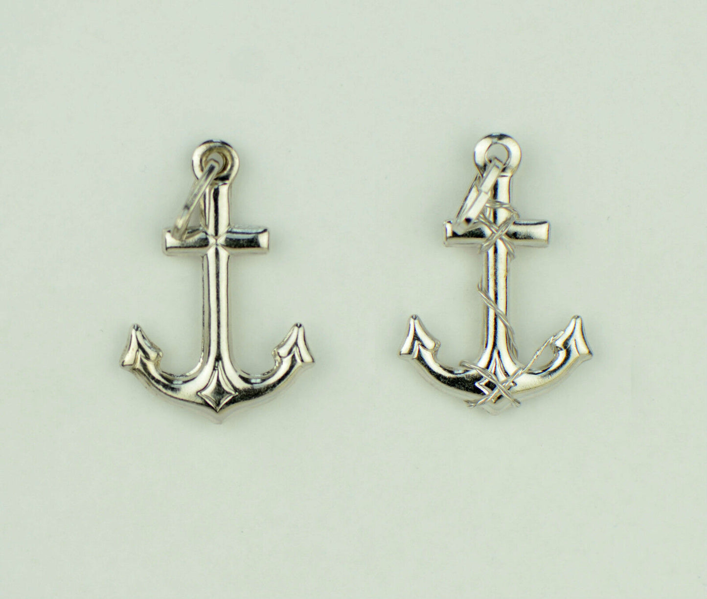 Sterling Silver Anchor Pendant 925