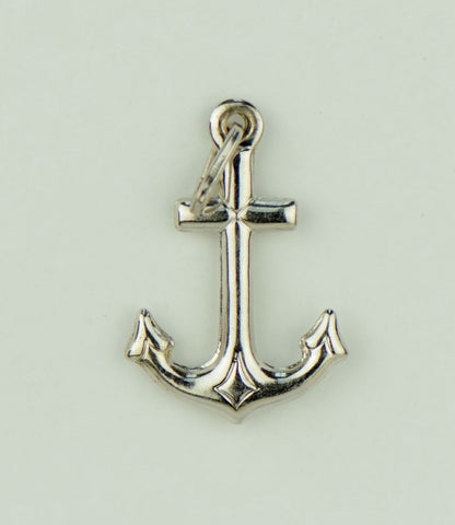 Sterling Silver Anchor Pendant 925