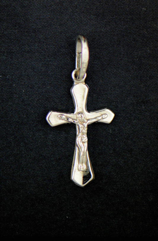 Sterling Silver Jesus Cross Pendant 925