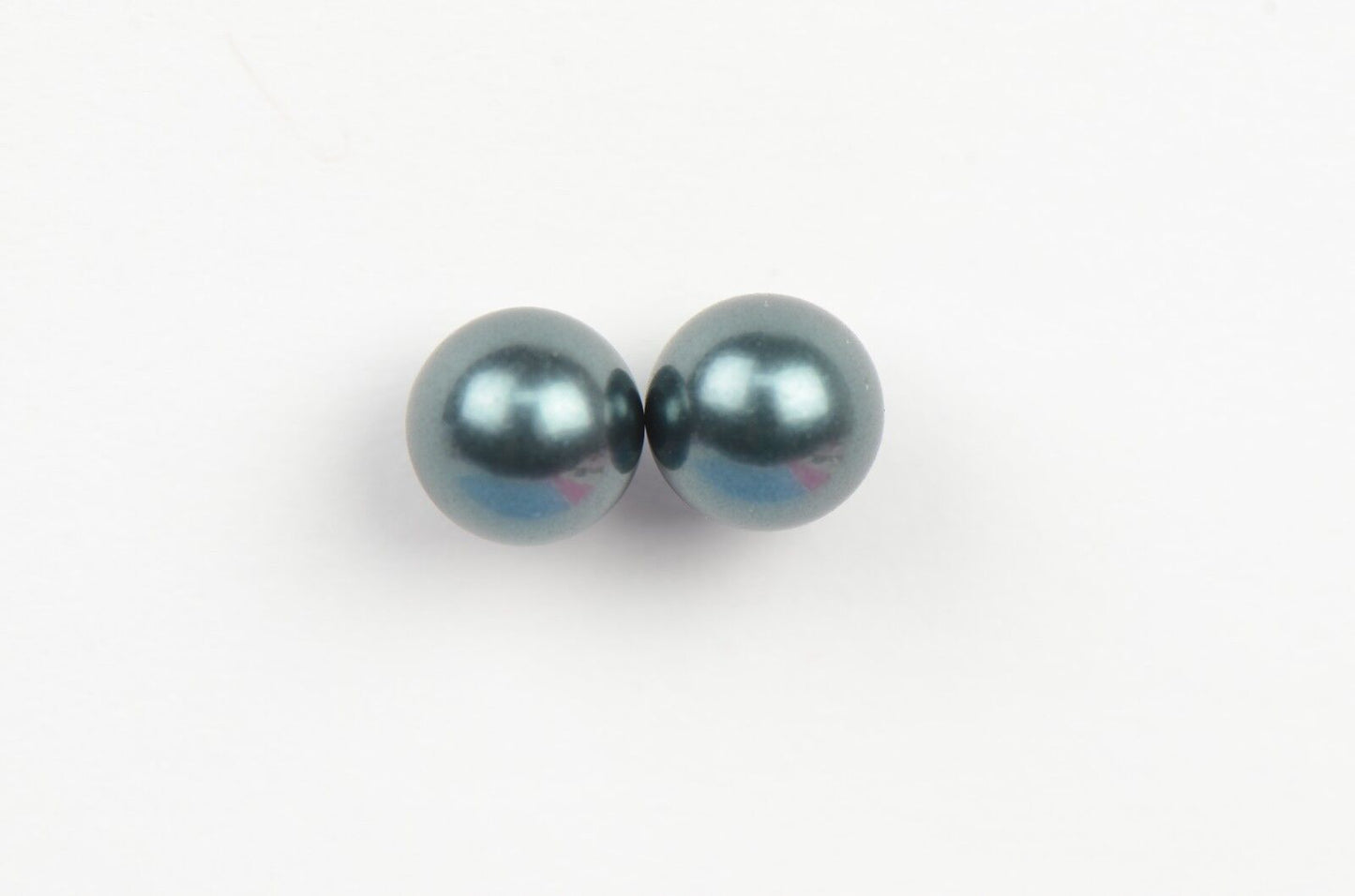 Sterling Silver 925 Stud Pearls Earrings With Swarovski handmade Pearls