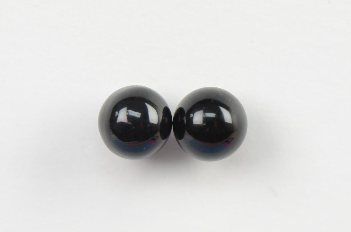 Sterling Silver 925 black Onyx Stone handmade stud earrings 4-8mm