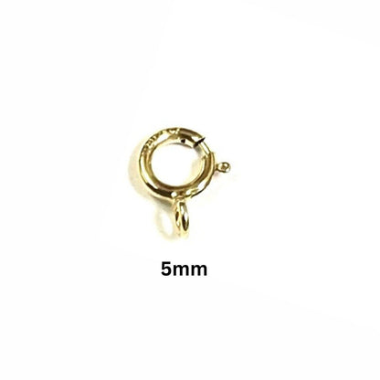 14K Goldfilled Spring Ring Clasp Lock Finding - Bracelet Chain Necklace