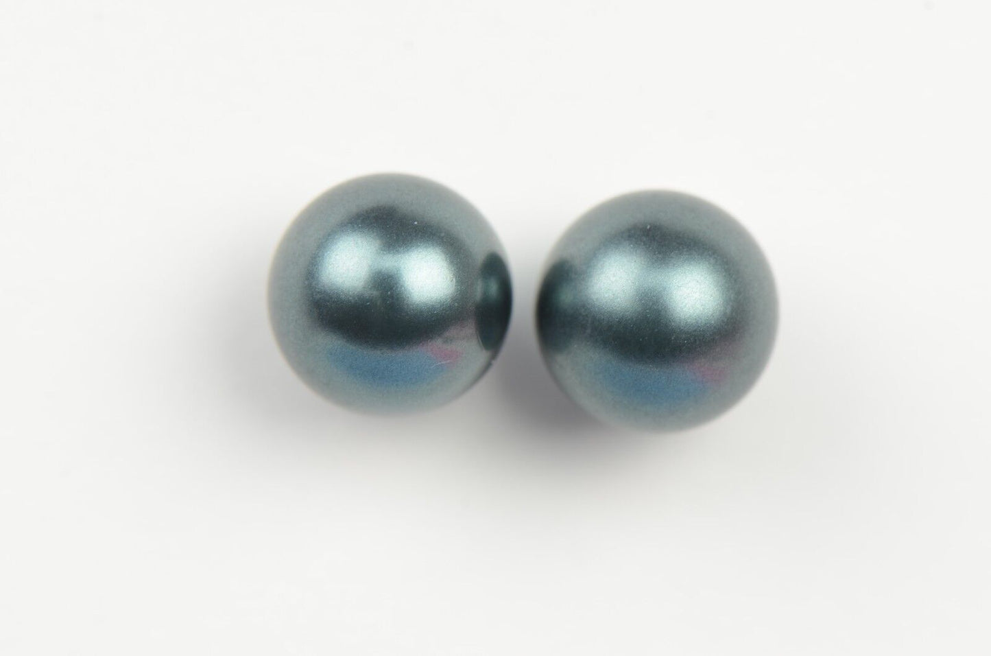 Sterling Silver 925 Stud Pearls Earrings With Swarovski handmade Pearls