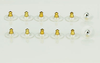 Earring Backs 50 Pairs
