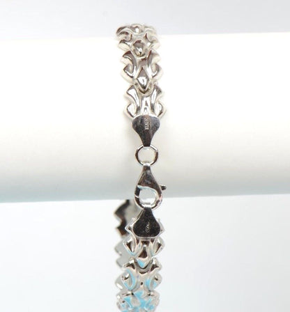 Solid Sterling Silver 925 Italian women's fashion Bracelet